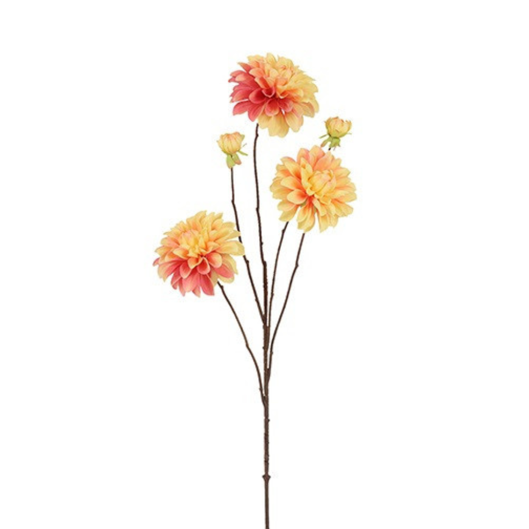 Dahlia Orange H89 cm – Moving Flowers Dahlia Orange H89 cm - Moving Flowers