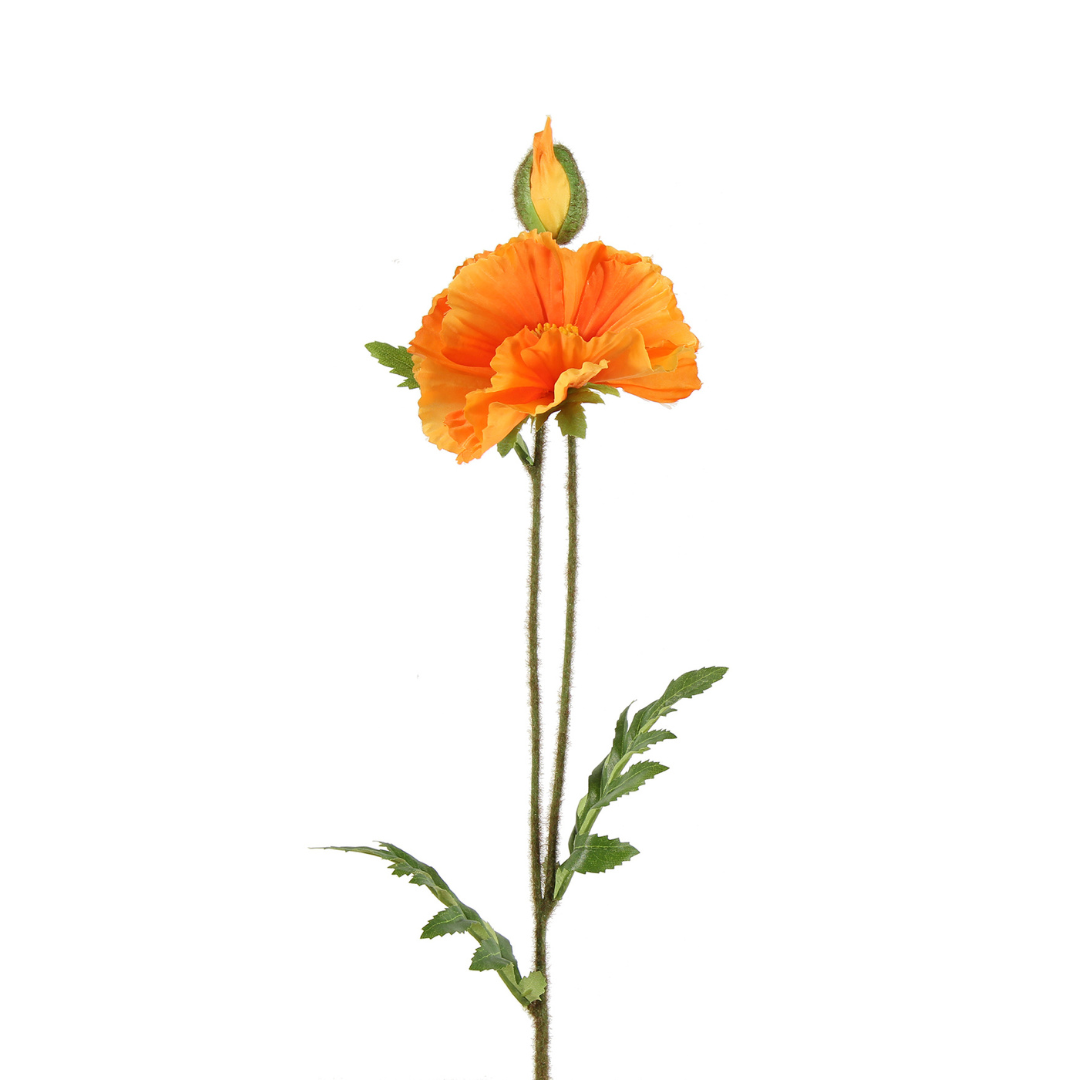 Valmue Orange H64 cm – Moving Flowers Valmue Orange H64 cm - Moving Flowers